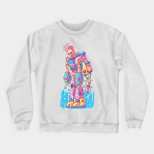 Skeleton of bot Crewneck Sweatshirt